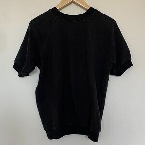 Short Sleeve Raglan Fleece Sweatshirt